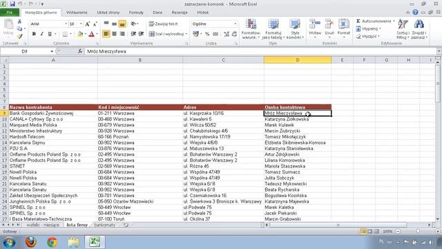 Excel - zaznaczanie komórek смотреть онлайн