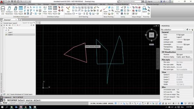 Promine AutoCAD Tips & Tricks: Assign Matching Properties to Different Objects смотреть онлайн