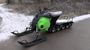 Снегоход Альфа-3 (в сборе), с двигателем LIFAN KP500E, 22 л.с.