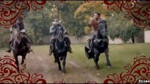 Мушкетеры - Король Луи и королева Анна