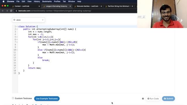 Leetcode Biweekly Contest 108 - Live Coding and commentary смотреть онлайн
