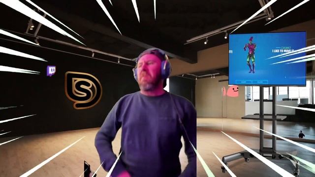 Streamers React to the *NEW* "I LIVE TO MOVE IT" Emote in Fortnite! смотреть онлайн