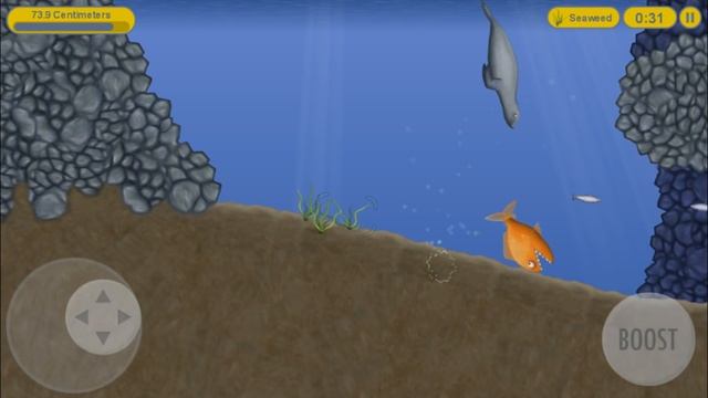 Приключения Голодной Рыбы #1 Игра как мультик Tasty Blue смотреть онлайн