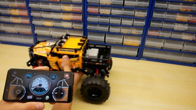 ОБЗОР-СТЁБ над крутейшим Внедорожником ЛЕГО Техник 42099 смотреть онлайн