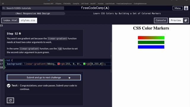 Learn CSS Colors By Building A Set Of Colored Markers - FreeCodeCamp смотреть онлайн