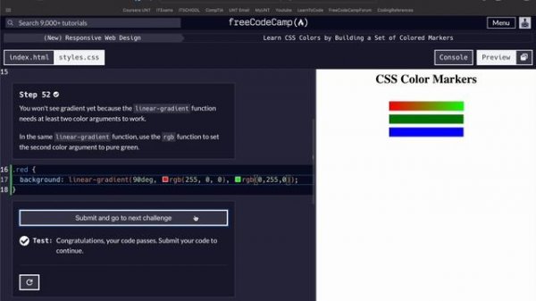 Learn CSS Colors By Building A Set Of Colored Markers - FreeCodeCamp