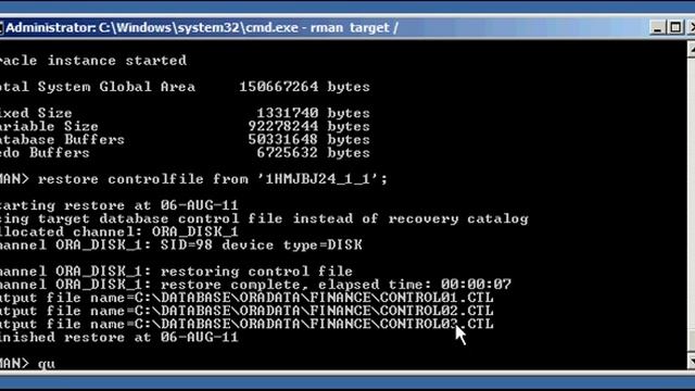 Oracle DBA Justin - How to restore and recover a differential incremental Oracle database backup смотреть онлайн