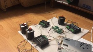 Тест драйверов шаговых двигателей Leadshine DM542 HY-DIV256N 5A Microstep Driver TB6600