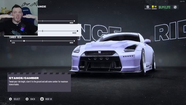 Nissan GTR - "R35 Prequel to Godzilla" - S Class Stability on Wheels - Need for Speed Unbound смотреть онлайн