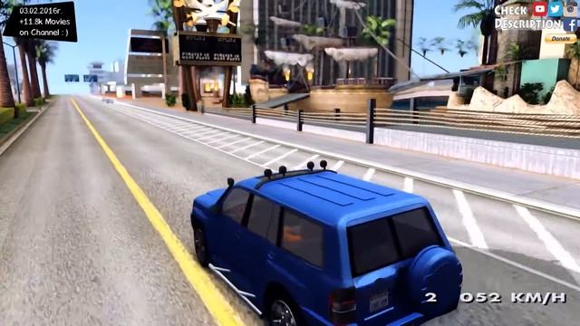 GTA San Andreas - 2005 Nissan Patrol EnRoMovies _REVIEW смотреть онлайн