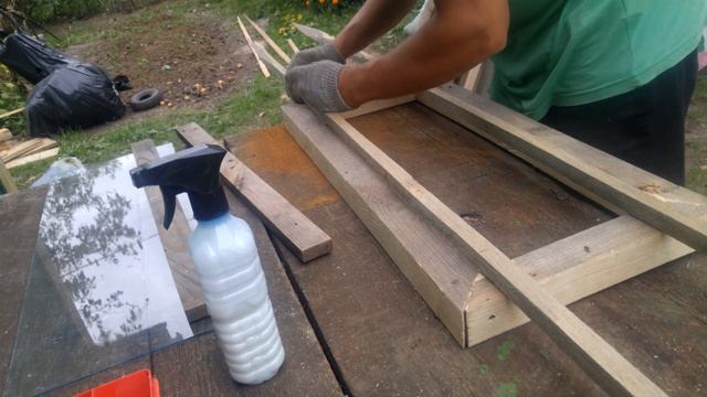 Как сделать простое окно без распиловочного станка и фрезера смотреть онлайн