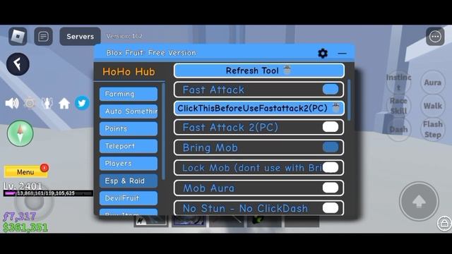 Bloxfruit Script Pastebin Race Awakening V4 Update Hydrogen Fluxus (Roblox) смотреть онлайн