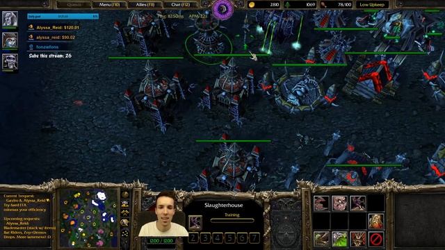 Grubby | Warcraft 3 TFT | 1.30 | FFA On Silverpine Forest - The Song Of Silence