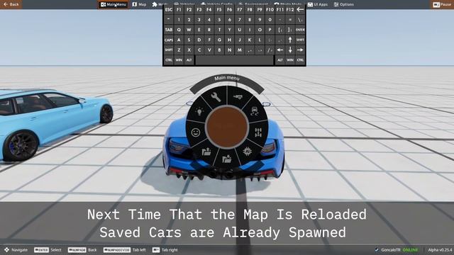 How to Save Cars and Objects in a Map, Using the World Editor - BeamNG.drive смотреть онлайн