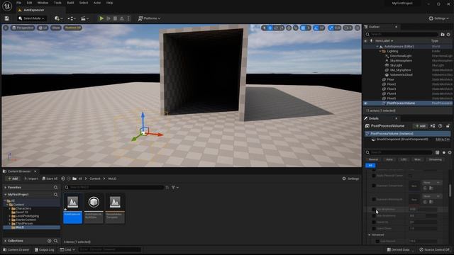 UE5: How to Disable Auto-Exposure (Eye-Adaptation) From Your Scene Tutorial смотреть онлайн