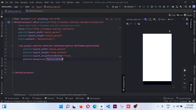 Bottom Navigation Bar Android 2022 || Bottom Navigation Bar Bast Practice смотреть онлайн