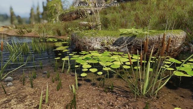 Skyrim SE Mods: Skyrim 3D Landscapes смотреть онлайн