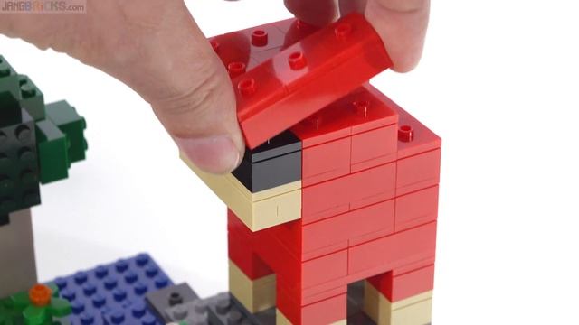 LEGO Minecraft The Wool Farm review! 21153 смотреть онлайн