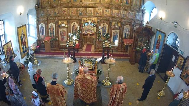 19.04.2023 Среда..Вечернее, Пасхальное Богослужение | Храм Николая Чудотворца г. Тюмень смотреть онлайн
