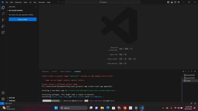 How to Start React App Windows смотреть онлайн