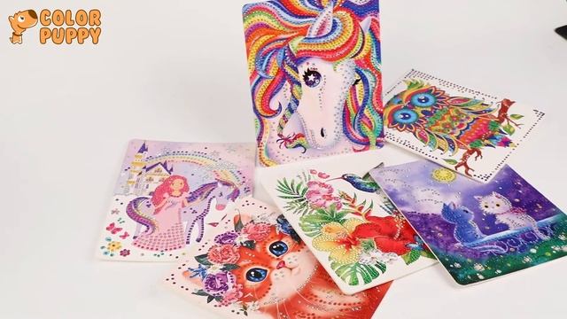 Алмазная мозаика Color Puppy смотреть онлайн