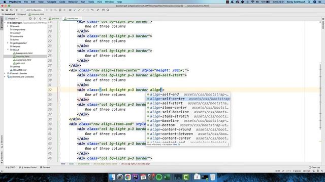 Bootstrap 5 - Sütunları Yatayda ve Dikeyde Hizalama смотреть онлайн