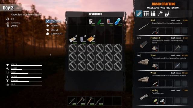 Mist Survival прохождение на русском #2 - МОЯ БАЗА