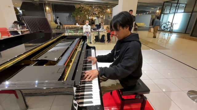 【ストリートピアノ】イチセトウチで演奏！ショパン：英雄ポロネーズ（Chopin: “Heroic" Polonaise Op.53） смотреть онлайн