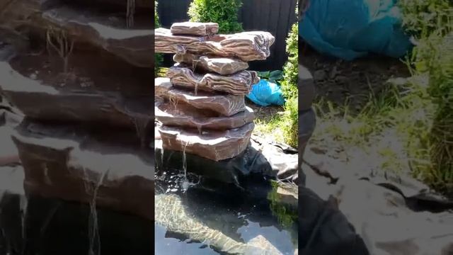 ФОНТАНЧИК НА ДАЧЕ.. МАСТЕР арт. студио. бетон. Игорь Продьма смотреть онлайн