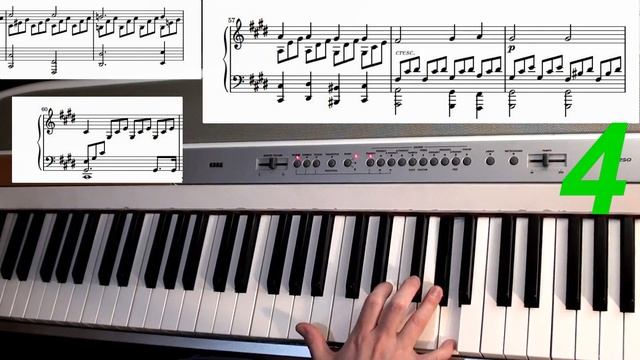 Бетховен. Лунная соната. Первая часть. Разбор. Урок 6 смотреть онлайн