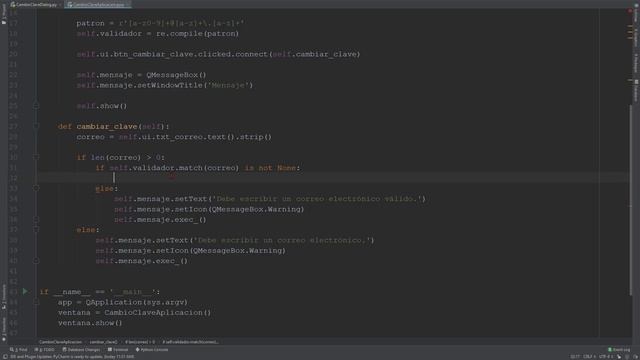 PyQt - Receta 66: Parte 5/8: Crear un Formulario de Cambio de Contraseña смотреть онлайн