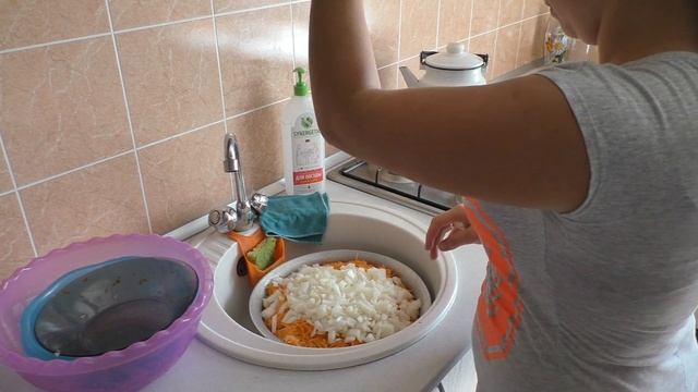 Кабачковая икра/Заготовки к зиме/Деревенские будни/Жизнь в деревне//Деревня смотреть онлайн