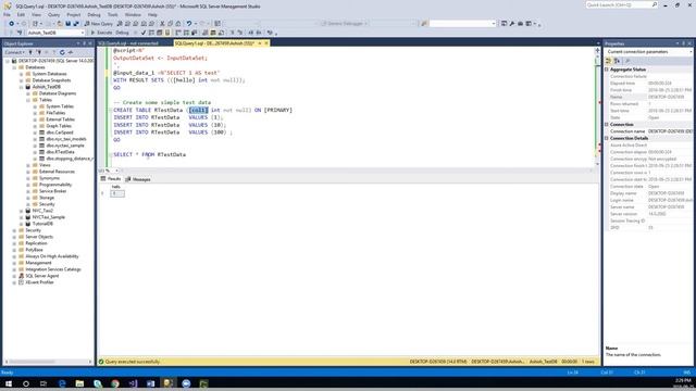 Microsoft R within SQL Server Management Studio - Part 1 смотреть онлайн