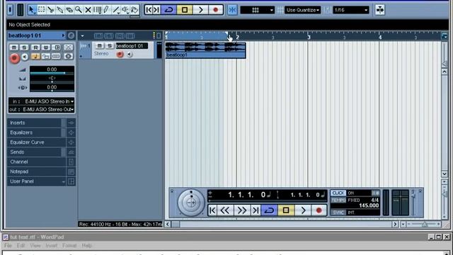 Timestretching Loops in Cubase SX3 смотреть онлайн
