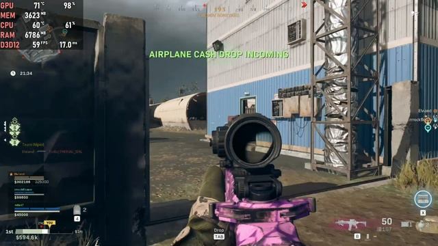 Call of Duty: Warzone : GTX 1050 Ti + i3 10100F + 8GB RAM смотреть онлайн