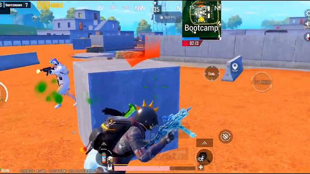 БУТКЕМП на RED MAGIC 7 - PUBG Mobile 90 FPS смотреть онлайн