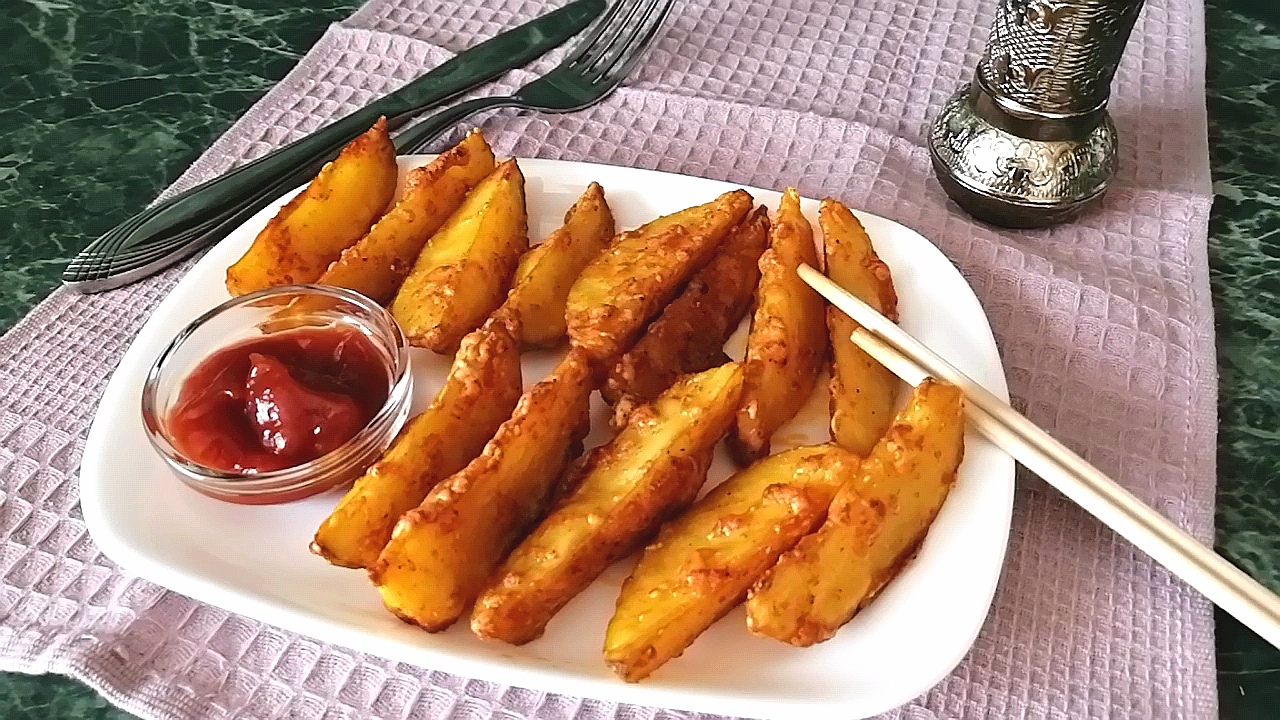 Хрустящий Картофель с чесноком и сыром. Идеальный рецепт картофеля с хрустящей корочкой смотреть онлайн