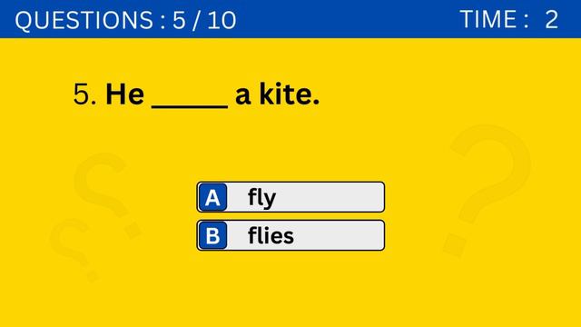 Simple Present Tense | Grammar Test | Knowledge With Quiz смотреть онлайн