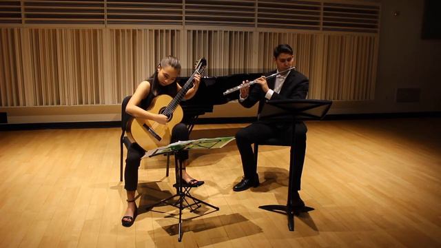 Duet Performance: Histoire De Tango, by Astor Piazolla – Flute & Classical Guitar смотреть онлайн