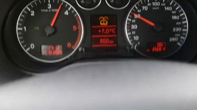 Audi A3 8P 2.0 TDI Chip 0-100 km/h Acceleration смотреть онлайн