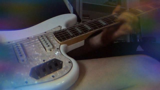 Squier Bass VI improv with envelope filter смотреть онлайн