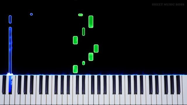The Weeknd - Blinding Lights - Easy Piano Tutorial смотреть онлайн
