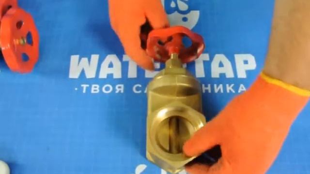 Задвижка латунная 2 1/2 дюйма САНТЕХКОМПЛЕКТ смотреть онлайн