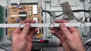 LG 43UH603V доработка блока питания EAX66883501 - как уменьшить ток подсветки. Ремонт телевизоров