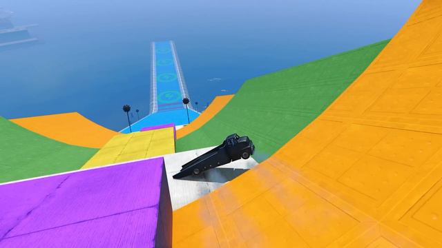 GTA 5 MEGA RAMP ▸ NO COPYRIGHT GAMEPLAY | 4K 60FPS | 371 | GTA Gameplay for TikTok & YouTube смотреть онлайн