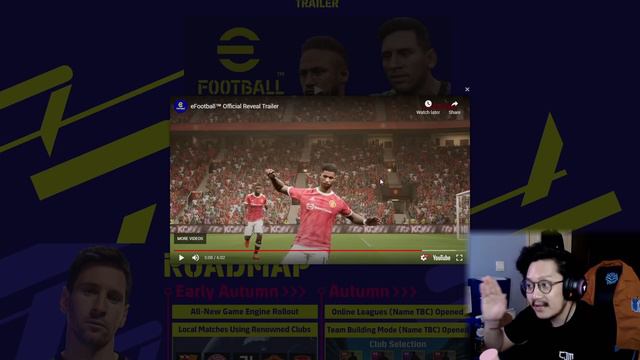 eFootball Reveal Trailer Reaction | Tidak Ada PES 2022? Master League? Free To Play & Cross Platfor смотреть онлайн