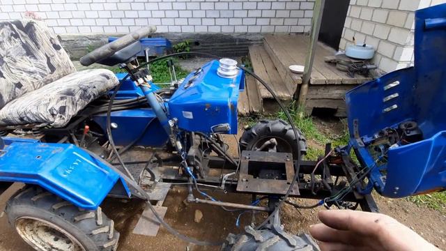 Китайский бензиновый двигатель на мото-трактор РУСИЧ Т-12 смотреть онлайн