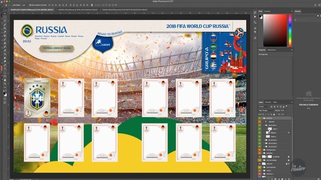 TUTORIAL CROMOS PANINI PHOTOSHOP CC 2017 смотреть онлайн
