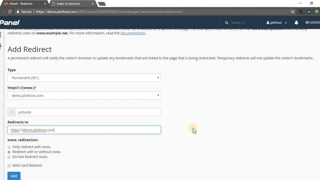 How to set up a redirect for your website in cPanel смотреть онлайн