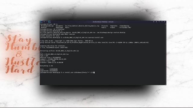 Lesson 87 Adding Microsoft Fonts from ISO Linux XRay Education Series смотреть онлайн